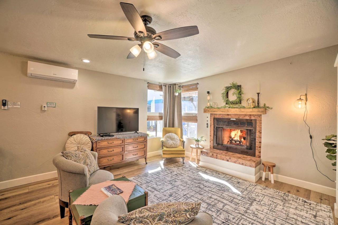 Central Williams Studio With Fireplace On Route 66! Apartment Exterior foto