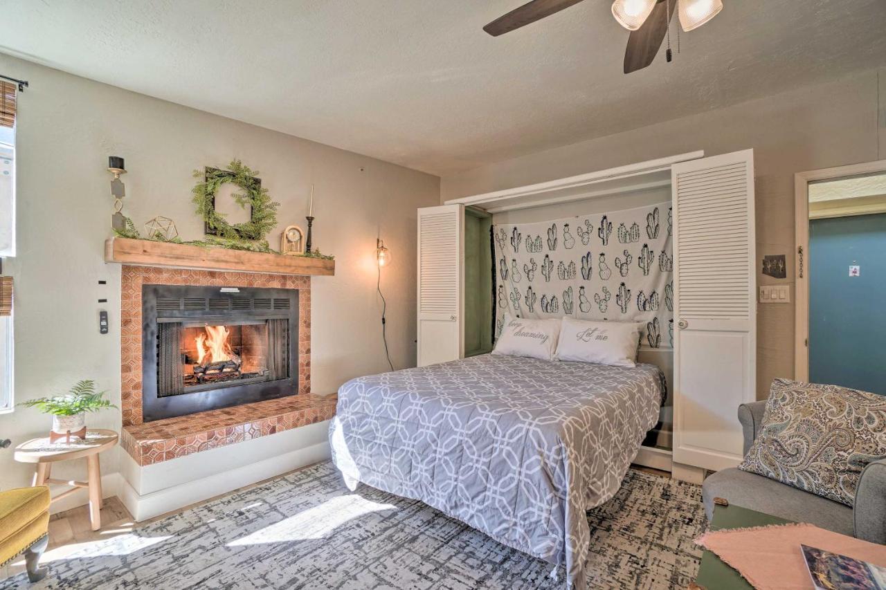 Central Williams Studio With Fireplace On Route 66! Apartment Exterior foto